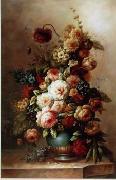 unknow artist Floral, beautiful classical still life of flowers.047 oil painting reproduction